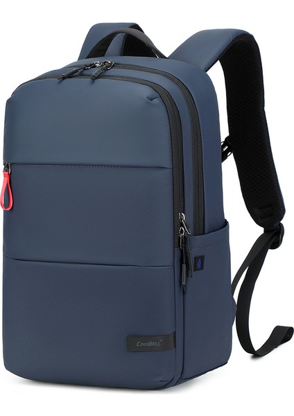 Coolbell CB-8312 19L Seyahat Çift Omuz Çantası Su Geçirmez Sırt Çantası 15,6 Inç Dizüstü Bilgisayar Için - Mavi (Yurt Dışından)