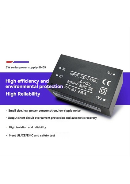5 Adet Ac-Dc Güç Kaynağı Modülü Ac Dc Dönüştürücü 220V - 5V Akıllı (Yurt Dışından) fırsatları