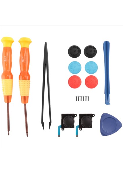 Nintendo Switch Için Iki Paket Analog 3D Joy-Con Joystick Yedeği (Yurt Dışından)