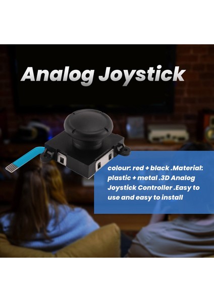 Nintendo Switch Için Iki Paket Analog 3D Joy-Con Joystick Yedeği (Yurt Dışından) indirimleri