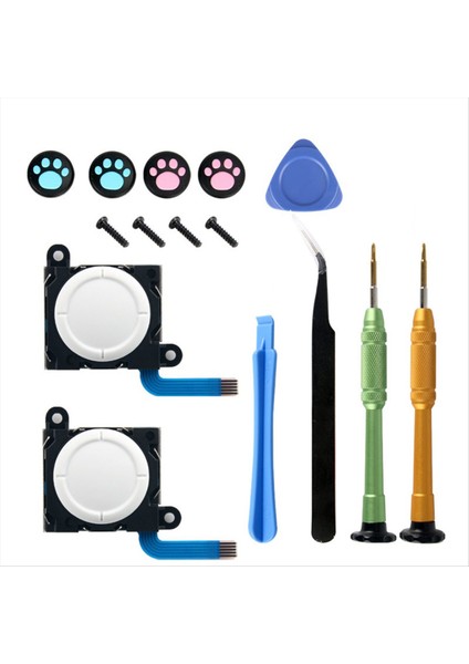 Ns Switch Lite Joycon Kontrol Cihazı Için 3D Analog Joystick Tamir Kiti (Yurt Dışından)