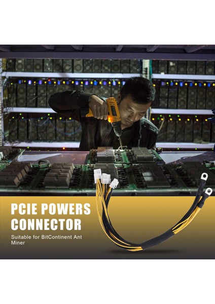 Bitmain Antminer Apw7 + Apw3 Psu Için 1200W 1600W Çıkış Kablosu 10 Pin (Yurt Dışından) fırsatları