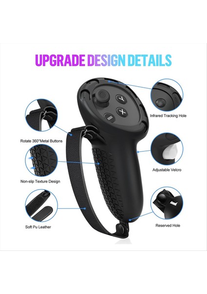 Ön Kabuk Kulaklık Kılıfı ve Yüz Kılıfı, Vr Aksesuarları - Mor (Yurt Dışından) fiyatları