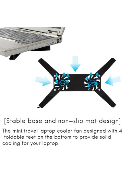 Dizüstü Bilgisayar Soğutma Pedi, Dizüstü Bilgisayar Soğutması Için Çift Fan (Yurt Dışından) fırsatları