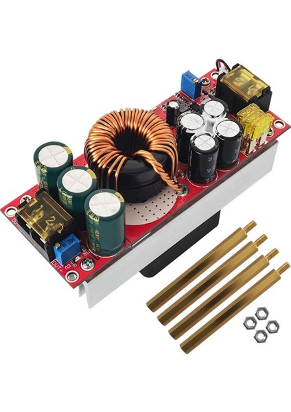 1500W Dc-Dc Güçlendirme Modülü 12-48V Ila 24-72V 30A Ayarlanabilir Voltaj (Yurt Dışından)