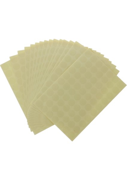 1050 Kristal Şeffaf Yuvarlak Çıkartmalar 19MM Yapışkanlı Mühür Etiketi (Yurt Dışından)