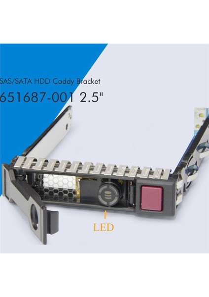 Hp G8 Gen8/g9 DL380P 651699 Için 2,5 Inç Sff Sas Sata HDD Tepsi Kutusu (Yurt Dışından) fırsatları