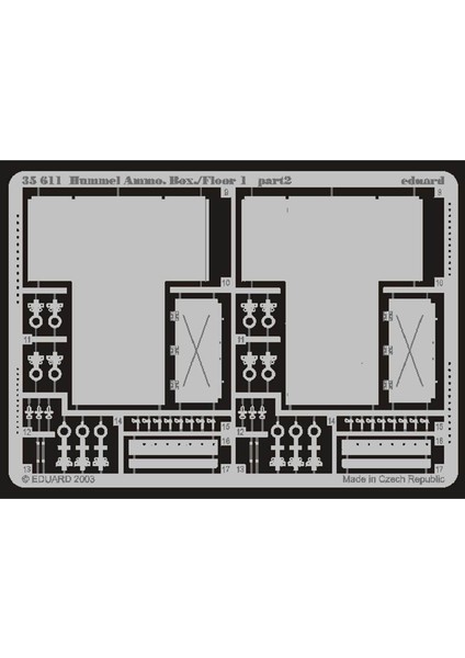 35611 1/35 Ölçek, Hummel Ammo. Box/Floor 1 For Dra fiyatları