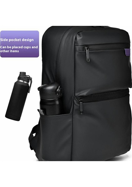 1201 20-35L Büyük Kapasiteli Basit Iş Sırt Çantası Hafif Şık Seyahat Dizüstü Bilgisayar Çift Omuz Çantası - Gri (Yurt Dışından) indirimleri