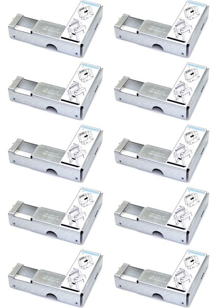 Dell R420 R430 Için 10 Adet 3,5 Inç - 2,5 Inç HDD Braket Tepsisi Kutusu (Yurt Dışından)