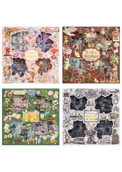 Günlük Malzemeleri Için Scrapbook Çıkartmaları, Aşırı Siyah ve Beyaz (Yurt Dışından) fırsatları