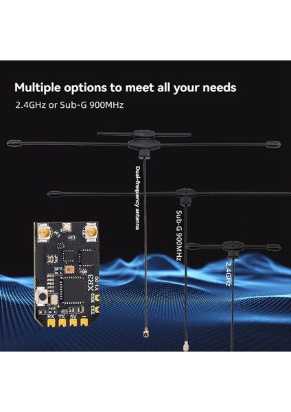 Radiomaster Xr3 Nano Çift Bantlı Expresslrs Alıcısı Için (Yurt Dışından) modelleri