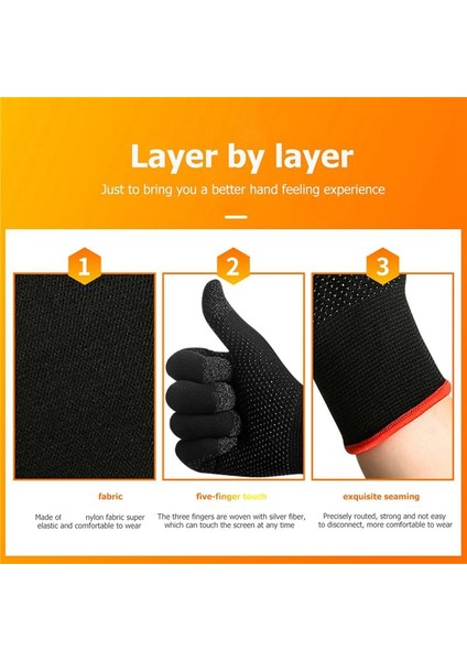 Pubg Için 2 Adet Oyun Eldiveni Çizilmez Hassas Basın Ekranı (Yurt Dışından) modelleri