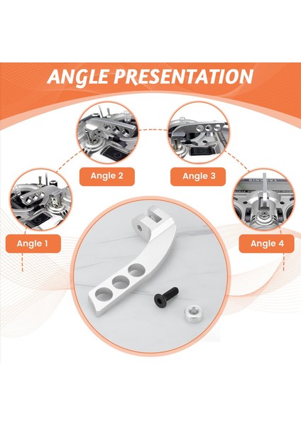 4 Delikli Verici Boyun Askısı Dengeleyici Ayarlayıcı, Gümüş Yatay (Yurt Dışından) indirimleri