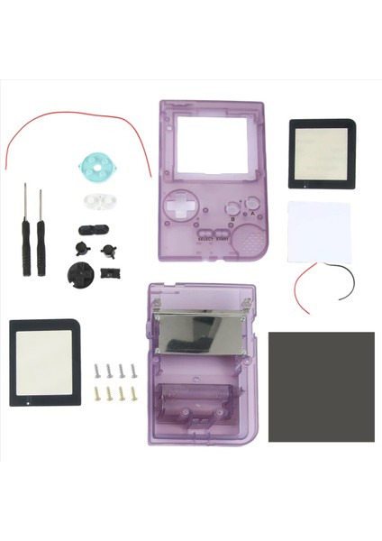 Gameboy Pocket Oyunu Için Kendin Yap Kabuk Değişimi Şeffaf Mor (Yurt Dışından) fiyatları