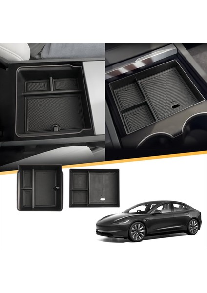 Model 3 Highland 24 Konsol Düzenleyici ve Kol Dayanağı Saklama Kutusu, 2 Adet (Yurt Dışından) fiyatları