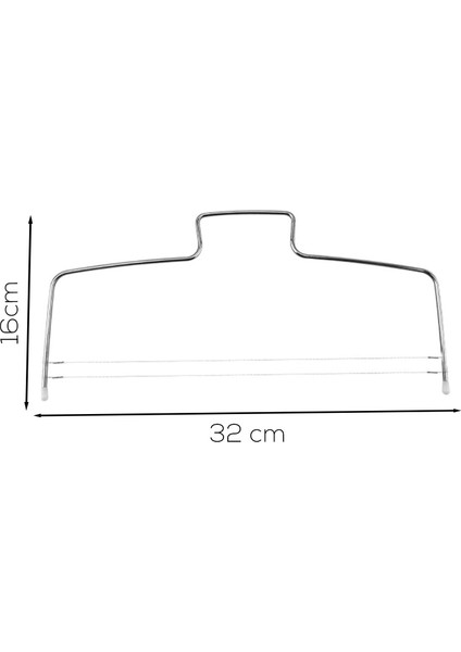 IVO-PST156 2 Telli Paslanmaz Ayarlanabilir Pasta Kesici – Kek Katmanı Dilimleme Teli modelleri