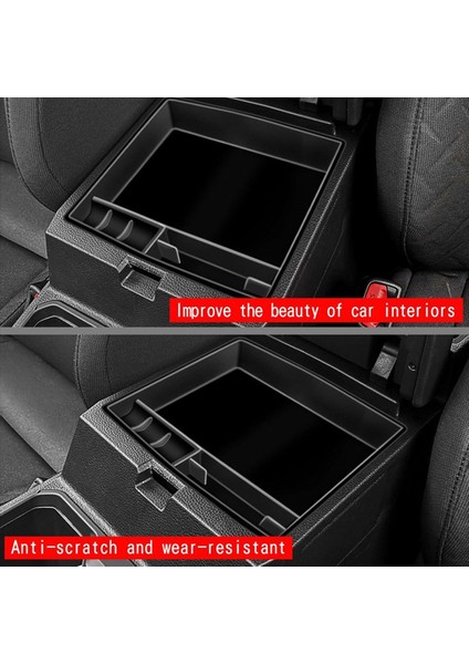 Toyota Tacoma 2024 Için Siyah Araç Kol Dayanağı Saklama Kutusu (Yurt Dışından) fırsatları