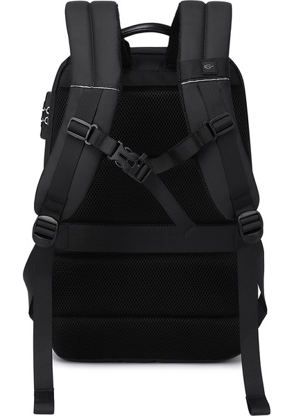 Coolbell CB-8311 15,6 Inç Dizüstü Bilgisayar Için Hırsızlığa Lı Sırt Çantası Su Geçirmez Büyük Kapasiteli Seyahat Omuz Çantası - Siyah (Yurt Dışından) fırsatları