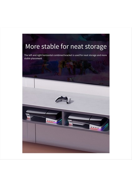 Ipega Ps5 Slım Konsol Yatay Depolama Standı Taşınabilir, Siyah (Yurt Dışından) fiyatları