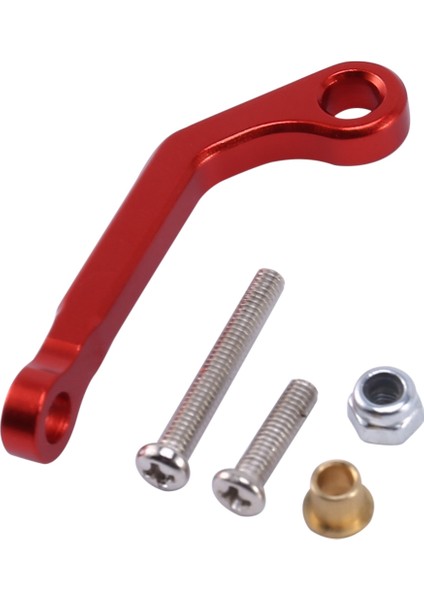 Wpl B1 B14 B24 C14 C24 Rc Araba Yedek Metal Servo Çekme Çubuğu, Kırmızı (Yurt Dışından)