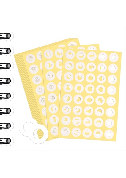 4000 Adet Delik Delme Takviye Etiketi, Kendinden Yapışkanlı Beyaz (Yurt Dışından) fiyatları