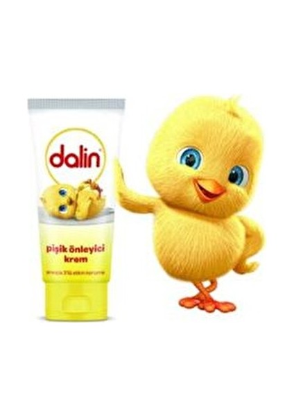 Pişik Kremi 3'lü Etkili Koruma ile 100 ml Tüp Formda Hassas Ciltler İçin