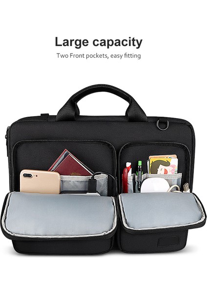 ST11 Elde Taşınabilir Dizüstü Bilgisayar Çantası Su Geçirmez Dizüstü Bilgisayar Omuz Çantası El Çantası Kılıfı 13,3 Inç Dizüstü Bilgisayar Için - Pembe (Yurt Dışından) fırsatları