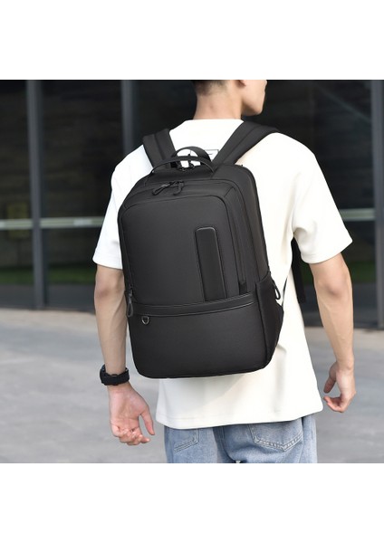 B727 Su Geçirmez Oxford Kumaş Dizüstü Bilgisayar Sırt Çantası Büyük Kapasiteli Iş Seyahat Omuz Çantası Erkekler Için - Gri (Yurt Dışından) fiyatları