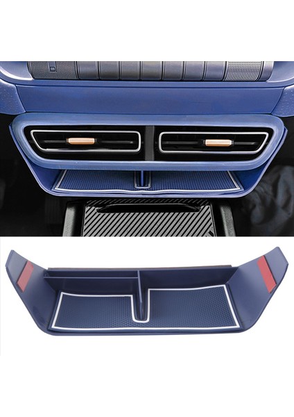 Byd Dolphin Mini Için Mavi Araba Alt Orta Kontrol Saklama Kutusu (Yurt Dışından) fırsatları