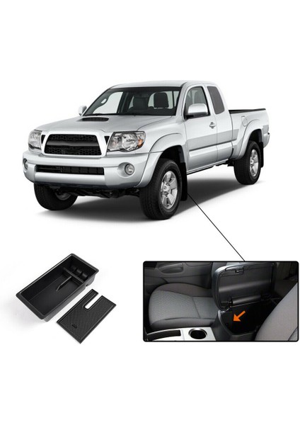 Toyota Tacoma 2005 - 2015 Orta Konsol Kol Dayanağı Tepsi Saklama Kutusu (Yurt Dışından) fiyatları