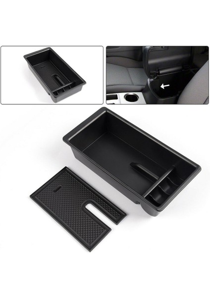 Toyota Tacoma 2005 - 2015 Orta Konsol Kol Dayanağı Tepsi Saklama Kutusu (Yurt Dışından) modelleri
