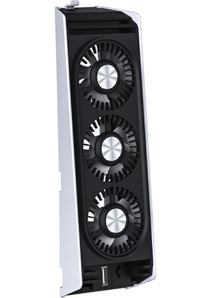 Ps5 Soğutma Fanı Sessiz Soğutucu Fan LED Işık Usb3.0 Hub'ları (Yurt Dışından)