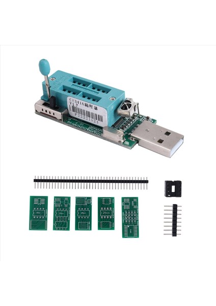 CH341A Programlayıcı V1.7 1.8V Seviye Kaydırma W25Q64FW W25Q128FW GD25LQ64 (Yurt Dışından)