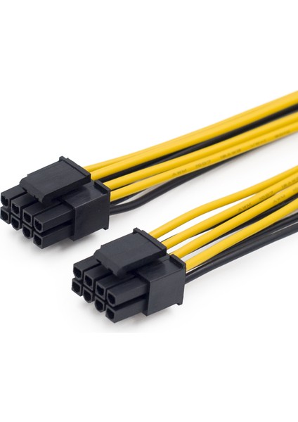 2 Adet Eps 12V 8pin - Çift (4+4)Pin Anakart Güç Kaynağı Kablosu (Yurt Dışından) indirimleri