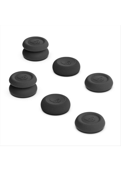 Xbox One Siyah Için 6 Adet Başparmak Çubuğu Tutma Kapağı Salıncak Düğmesi Kapağı (Yurt Dışından)