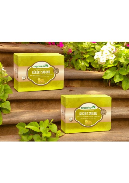 Doğal Kükürt Sabunu 140 gr x 2 Adet Tüm Cilt Tipleri Için Antioksidan ve Yenileyici Etkili fiyatları