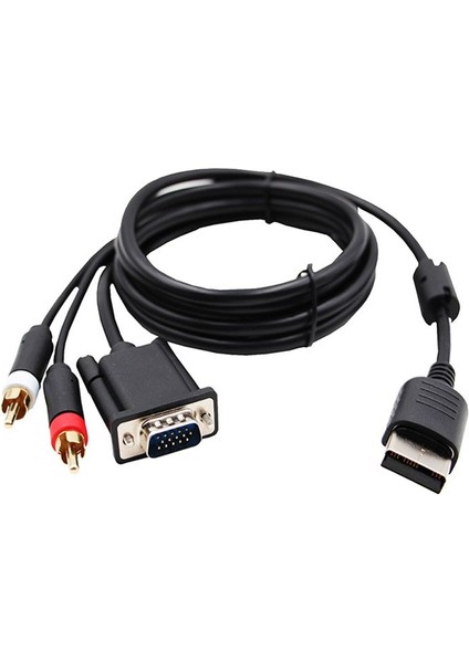 Dreamcast Yüksek Çözünürlüklü VGA Kablosu + 3,5 Mm'den 2 Erkek Rca Adaptörüne (Yurt Dışından) fiyatları