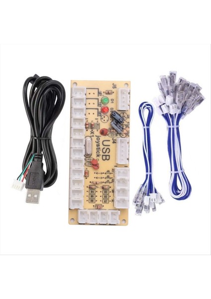 Pc/ps3/raspberry Pi Için Sıfır Gecikmeli Arcade USB Kodlayıcıdan Joystick'e (Yurt Dışından)