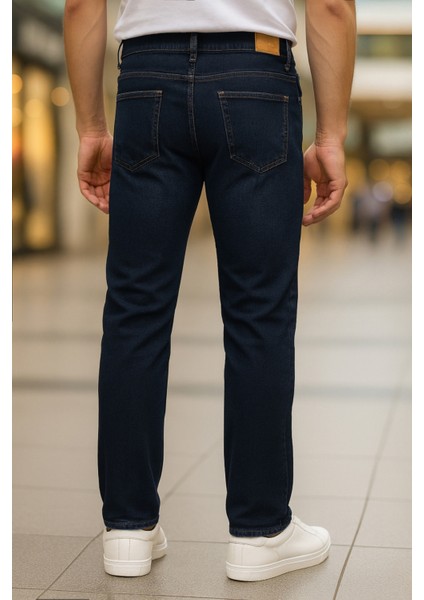 Erkek Yüksel Bel Bol Kesim Boru Paça Kot Pantolon Reguler Fit Jean C336 indirimleri