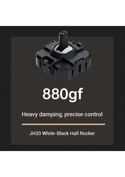 Machenıke G6PRO G5PRO V2/thunderobot G80 Siyah Için Sıcak Değiştirmeli Joystick (Yurt Dışından) indirimleri