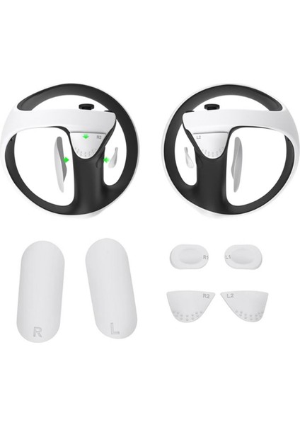 Ps Vr2 Vr 2 Için Vr Kontrol Cihazı Silikon Düğme Pedleri Kaymaz Kılıf (Yurt Dışından)