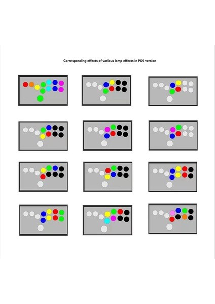 13 Tuşlu Arcade Oyun Kumandası Hitbox Street Fighter Kumandası D (Yurt Dışından)