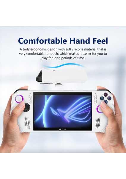 Rog Ally Taşınabilir Oyun Konsolu Koruyucu Kılıf, Beyaz (Yurt Dışından) modelleri