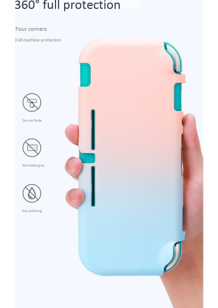 Nintendo Switch Lite Koruyucu Kılıf Renkli Kapak Mor-Mavi (Yurt Dışından) fiyatları