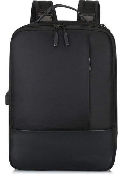 SJ0100 Çok Işlevli Dizüstü Bilgisayar Omuz Çantası USB Portlu Dış Mekan Seyahat Çantası Dizüstü Bilgisayar Omuz Çantası Iş Çantası El Çantası (Yurt Dışından)