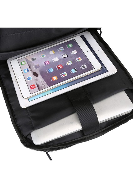 SJ0100 Çok Işlevli Dizüstü Bilgisayar Omuz Çantası USB Portlu Dış Mekan Seyahat Çantası Dizüstü Bilgisayar Omuz Çantası Iş Çantası El Çantası (Yurt Dışından) modelleri