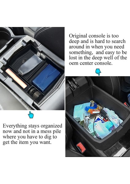 Araba Orta Konsol Kol Dayama Saklama Kutusu Tutucu Iç Düzenleyici (Yurt Dışından) fırsatları