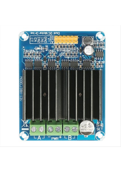 DC5-15V 30A 2 Kanallı H Köprü Motor Sürücü Modülü Kontrol Cihazı DHB-01A (Yurt Dışından)