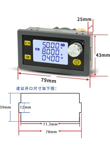 Dc 50V 8A 400W Cnc Ayarlanabilir Sabit Voltaj Regülatörü (Yurt Dışından) fiyatları